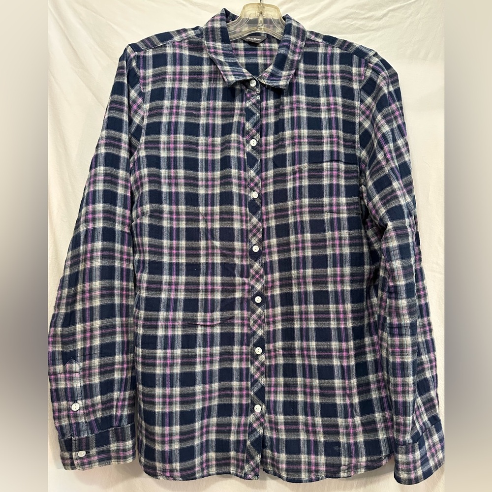 Eddie Bauer Multicolor Plaid Shirt